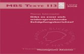 MBS Te x T e 113 - Thomas Schirrmacher • Ethik · Eine stichwortartige Übersicht über 1Mose 1,1–2,25 kann dies gut aufzeigen: Stichwortartige Übersicht zu 1Mose 1,1–2,25