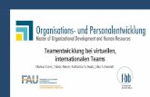 Teamentwicklung bei virtuellen, internationalen .Agenda. Einleitung Definition der Begrifflichkeiten