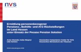 Ermittlung personenbezogener Pensions-, Beihilfe- und … · Land Hessen Das hessische Competence Center für NVS zertifiziertes Servicezentrum für den SAP -Betrieb
