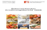 Österreichischer Ernährungsbericht 2008 · Impressum: Österreichischer Ernährungsbericht 2008 1. Auﬂ age, März 2009 Herausgegeben vom Institut für Ernährungswissenschaften