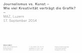 Journalismus vs. Kunst – Wie viel Kreativität verträgt … · Kulturwirtschaft Berlin Form ... Räumliches Controlling des Kantons Zürich ... der Suche nach Risikokapital für