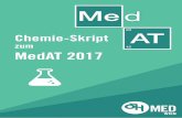 ZUM -ED!4 MedAT 2017 - ÖH Med Wien 7 3 Atombau 3.1 Elementarteilchen Bei Elementarteilchen handelt es sich um die kleinsten Bausteine der Materie, in diesem Fall sind damit Elektronen,