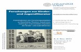 Philologisch-Kulturwissenschaftliche …Translate this page · 1 Vorwort Forschungsprojekte zur Kinder- und Jugendliteratur erfreuen sich in Österreich seit einigen Jahren bei Studierenden