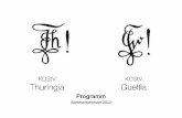 Programm - kdstv-thuringia.de · 6 Thuringia und Guelfia sind als farbentragende, nichtschlagende Katholische Deutsche Studentenverbindungen Mitglieder im Cartellverband (CV).