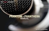 Phantom • PhanthERa - images.static-thomann.de · Bitte lesen Sie diese Bedienungsanleitung aufmerksam, ... aus dem Koffer und schrauben Sie es auf ein ge-eignetes, ... einfach