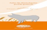 Futter für Mastschweine perfekt gemischt - bergophor.de · den Aufbau und die Erhaltung der Vitalität von Zuchtsauen, Ferkeln und Mastschweinen. Es trägt dazu bei, den Einsatz