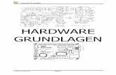 HARDWARE GRUNDLAGEN - logografie.de · Hardware Grundlagen CPU und Chipsatz Das Herzstück eines jeden PC-Systems ist die CPU ( C entral P rocessing U nit ). Diese besteht, sehr stark