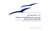 OpenOffice.org einrichten · 1) Klicken Sie im Dialog Optionen auf OpenOffice.org > Benutzerdaten. OpenOffice.org einrichten 1. Einstellungen, die sich auf alle OOo-Komponenten auswirken