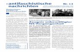 :antifaschistische Nr.13 nachrichten · sche Buch- und Musikverlag Werner Symanek (VAWS) will nun sein 4. Musik-Festival vom 9. bis 11.Juli im österreichi-schen Kärnten durchführen.