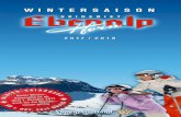 Ebenalp-Horn Flyer 2017-18 web · Schneeschuhe werden kostenlos bei der Bergstation der Luftseilbahn ... ein paar Schwünge ziehen — ein besonderes Erlebnis! ... Tageskarte –