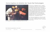 Homo Hapticus im Zeitalter der Touch Pad Technologienwireless2020.de/download/32_Martin_Grunwald_Uni_Leipzig.pdf · (aktive Exploration der physischen Umwelt – und ... erfassen.