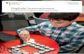 Digitale Innovationen - Neue Dimensionen von Bildung … · dazu genauso wie das schnelle Teilen von Forschungsergebnissen zwischen ... nachhaltig verändern Digitalisierung – Eine
