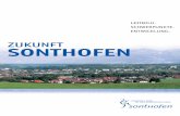 ZUKUNFT SONTHOFEN - Herzlich Willkommen · PDF fileund Bürgern, der Wirtschaft, den Vereinen und Verbänden wurde ein Zukunftsprogramm mit Zielen und Maßnahmen ... und Sport Natur