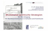 Becker 2014 01 29 Vortrag Gießen ländlicher Raum ... · Rechtsextreme Einstellungen kein Ost-West-, ... • Rassismus, Fremdenfeindlichkeit oder Antisemitismus sind in der Mitte