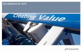 Gesch¤ftsbericht 2010 - Investor Relations WashTec AG Reports...  37­Stunden­Woche zum Ende des