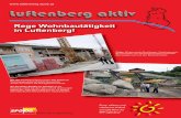 Rege Wohnbautätigkeit in Luftenberg! · Dr. Wolfgang Stöger - bis 2012 Ausphasen von uneffiien-ten Natriumdampfochdrucklampen - bis 2012 Ausphasen von uneffiien- ... wiedergut besucht.