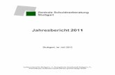 Zentrale Schuldnerberatung Jahresbericht 2011 · Jahresbericht 2011 Stuttgart, im Juli 2012 ... Während die SCHUFA mit dem Privatverschuldungsindex (PIV) für das Jahr 2011 einen