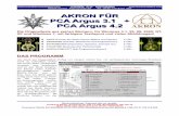 AKRON FÜR PCA Argus 3.1 + PCA Argus 4 - · PDF fileDoch der Höhepunkt jener erweiterten Version ist der "Konstellations-Koeffizient" (Schlüssel zur Karmaberechnung), der dem Nutzer