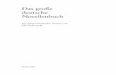 Dasgroße deutsche Novellenbuch - vivat.de · Umschlagmotiv: Caspar David Friedrich (1774–1840), »Der Wanderer über dem Nebelmeer« (um 1818), mauritius images / United Archives