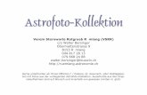 Astrofoto-Kollektion - VSRRsternwarte-ruemlang.ch/vsrr/astrofotokollektion.pdf · 30844 Die Sonne mit zwei riesigen, jupitergrossen Sonnenfleckengruppen (ISO 64, durch das Fern-rohr