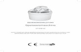 BEDIENUNGSANLEITUNG - Globaltronics - … · 2011-06-10 · • Das Gerät und die Gefrierschüssel dürfen nicht in der Spülmaschine gereinigt werden. ... 1 6 4 3 2 5. 9 Vor dem