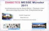 DIABETES MESSE Münster 2011 · Von den Triglyceriden wird das Glycerin ... Die Glukoseneubildung aus Fettsäuren ist nicht ... Der Wert ergibt sich aus den Kalorien von Fett und