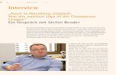 „Auch in Nürnberg möglich: Von der zweiten Liga in die …doku.iab.de/forum/Forum2_2014_Interview_Bender.pdf · rem Fördergelder für Forschungsdatenzentren bereitstellte. Unter