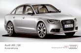 Audi A6 | S6 · 1 Komfortschlüssel Fahrzeug öﬀnen und schließen Der Komfortschlüssel ermöglicht ein Ent- und Verriegeln Ihres Fahrzeugs ohne Bedienung des Funkschlüssels.