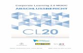 CL20 MOOC Bericht V10 cb - Corporate Learning … · den Bereichen Personalentwicklung und Weiterbildung, ... Social Media Aktivitäten ... die auf den Möglichkeiten der Netze und