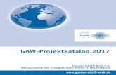 GAW-Projektkatalog 2017 - berlin.gustav-adolf-werk.deberlin.gustav-adolf-werk.de/tl_files/berlin/Texte ab Sommer 14/GAW... · „Fischer Weltalmanach 2016“, die Angaben zu den Kir