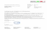 Verlängerung der Gültigkeit von Prüfzeugnissen.products.dorma.com/content/download/5530/46757/MPA-NRW... · DORMA GSR Drehlagerbestehend aus DORMA G 93 GSR/ BG oder DORMA G 93