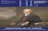1. Vorsitzender - hamburg-freimaurerei.de · 4 Liebe Brüder, für die erste Ausgabe des 150. Jahrganges das Vorwort verfassen zu dür-fen, ist mir eine außergewöhnliche Ehre. Das