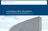 Leitfaden WU Hochbau - fib-bund.de · Leitfaden WU Hochbau Leitfaden Wirtschaftlichkeitsuntersuchungen (WU) bei der Vorbereitung von Hochbaumaßnahmen des Bundes