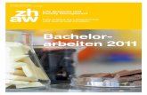Bachelor- arbeiten 2011 - Willkommen an der ZHAW · KorrektorInnen extern Prof. Dr. Klaus Lösche, TTZ Bremerhaven Charakterisierung von Weizenmehl durch Partikel- ladungsmessung