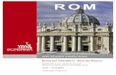 ROM - Home | Quadriga-Studienreisen – Wir zeigen … · unterschiedlichen zeiten und demonstrieren ihnen so die eigenarten des rö- ... Geschichte und die Bedeutung für ... bricht