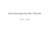 Literaturepoche der Klassik - Cleverpedia · Goethe Friedrich Schiller Christoph Martin ... •  ... //de.wikipedia.org/wiki/Goethes_Lyrik#.C3.9Cberblick .