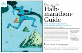 halb- marathon- Guide - steide-runners.de · Alles, was Sie wissen müssen, um erfolgreich ins Ziel zu kommen Der Schritt vom 10-kilometer-rennen zum halbmarathon ist entschei- dend,