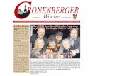 CW - .ONENBERGER Ausgabe 3 22123. Januar 2010 Fon: 0202/4781100 Fax: 0202/4781112 eMail: info@cronenberger-woche.de