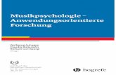 (Hrsg.) Mus kpsycholog e Anwendungsor ent erte …€¦ · Prof. Dr. Claudia Bullerjahn, ... Rolf Oerter: Grußwort . . . . . . . . . . . . . . . . . . . . . . . . . . . . . . . .