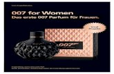 007 for Women - trndload · Das Design. Um Dich stellvertretend für die gesamte trnd-Community vom neuen 007 Damen-duft zu überzeugen, erhältst Du ein kostenloses Paket mit folgendem