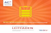 die Wachstumsinitiative 2016/17 LEITFADEN - aachen.de · Mit Maßnahmenplan, Jahresübersicht und Beispielen AC2 – die Wachstumsinitiative 2016/17 LEITFADEN Energieschub für mehr