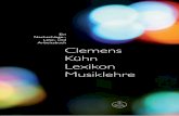 ARBEITSBUCH Kühn Lexikon Musiklehredownload.e-bookshelf.de/...G-0007861136-0014601341.pdf · zum Themenfeld »Musiklehre« – von »Akkord« ... Theorie ist abstrakt, Musik ist