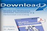 Download - Startseite · Auer Verlag · Kopfgeometrie / Station 6 Seite 27 1. individuelle Lösung 2. Da in den unteren beiden Ecken eine ungerade Anzahl an Kanten zusammenläuft,