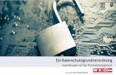 EU-Datenschutzgrundverordnung · Einführung nur mit Betriebsvereinbarung möglich (!) keine BV –Unterlassungsklage durch BR ist möglich (!) kein BR –Einzelvereinbarung gem.