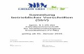 Sammlung betrieblicher Vorschriften (SbV) .mission der Ilmebahn GmbH gepr¼ft (siehe auch VDV-Schrift