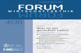 Vierteljahreszeitschrift 16. Jg. Nr. 4/2008 FORUM · Praxisleitfaden Unternehmensethik – Kennzahlen, ... Dr. Ulrich Thielemann ... „Jenseits von Neid und Habgier“ widmet sich