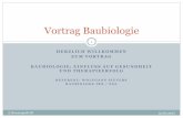 Vortrag Baubiologie - vfs-mitgliederbereich.devfs-mitgliederbereich.de/wp-content/uploads/2017/12/Vortrag... · herzlich willkommen zum vortrag baubiologie: einfluss auf gesundheit