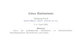 Linux Basiswissen - unix.oppserver.netunix.oppserver.net/faq/(ebook_-_german)_Linux_-_Basiswissen.pdf · Linux Basiswissen Wolfgang Karall karall@mail.zserv.tuwien.ac.at 2.-4. April