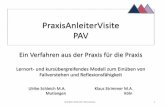 PraxisAnleiterVisite PAV - BLGS Landesverband Berlin · strukturgenetische Sicht in: Reinmann, Gabi, Mandl, Heinz (Hrsg.): ... Theorien und Methoden, Hogrefe Verlag, Göttingen, 2004.