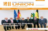 NOVEMBER 2013 DIE DRESDNER UNION - Startseite … · Dresdner Stadtrat vor. Gemeinsam wollen wir dann auf unserem Kreisparteitag am 30. ... Stadtrates seit 1990. Von Beginn galt mein